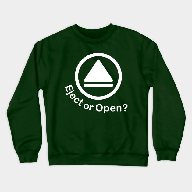 PLAYER ICONS - EJECT OR OPEN? V.1 Crewneck Sweatshirt by inukreasi